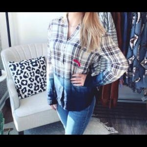 Vintage buckle flannel